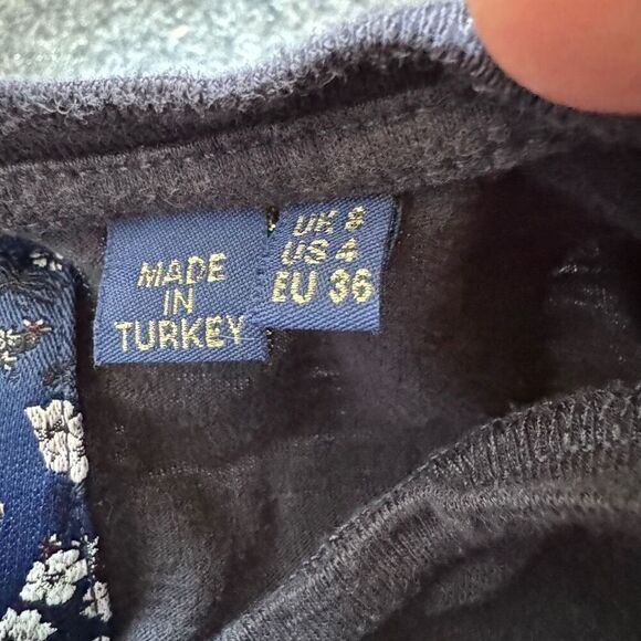 Y2k Superdry Knot Fit Faded Black Women’s Size 4 Small Streetwear Preppy Logo - Picture 9 of 11